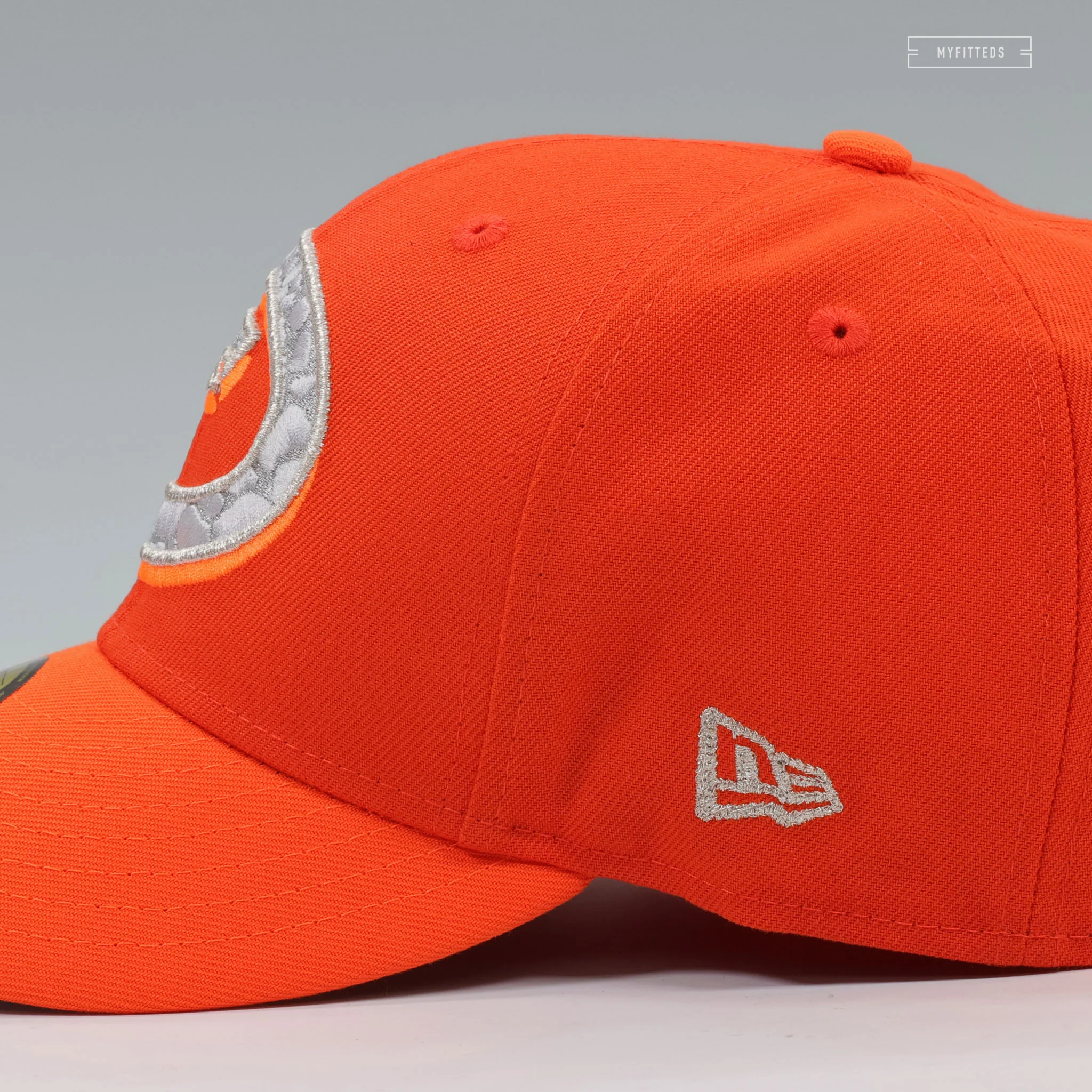 ARIZONA DIAMONDBACKS 1998 INAUGURAL SEASON THE ORANGE MAMBA NEW ERA FITTED CAP - Image 6
