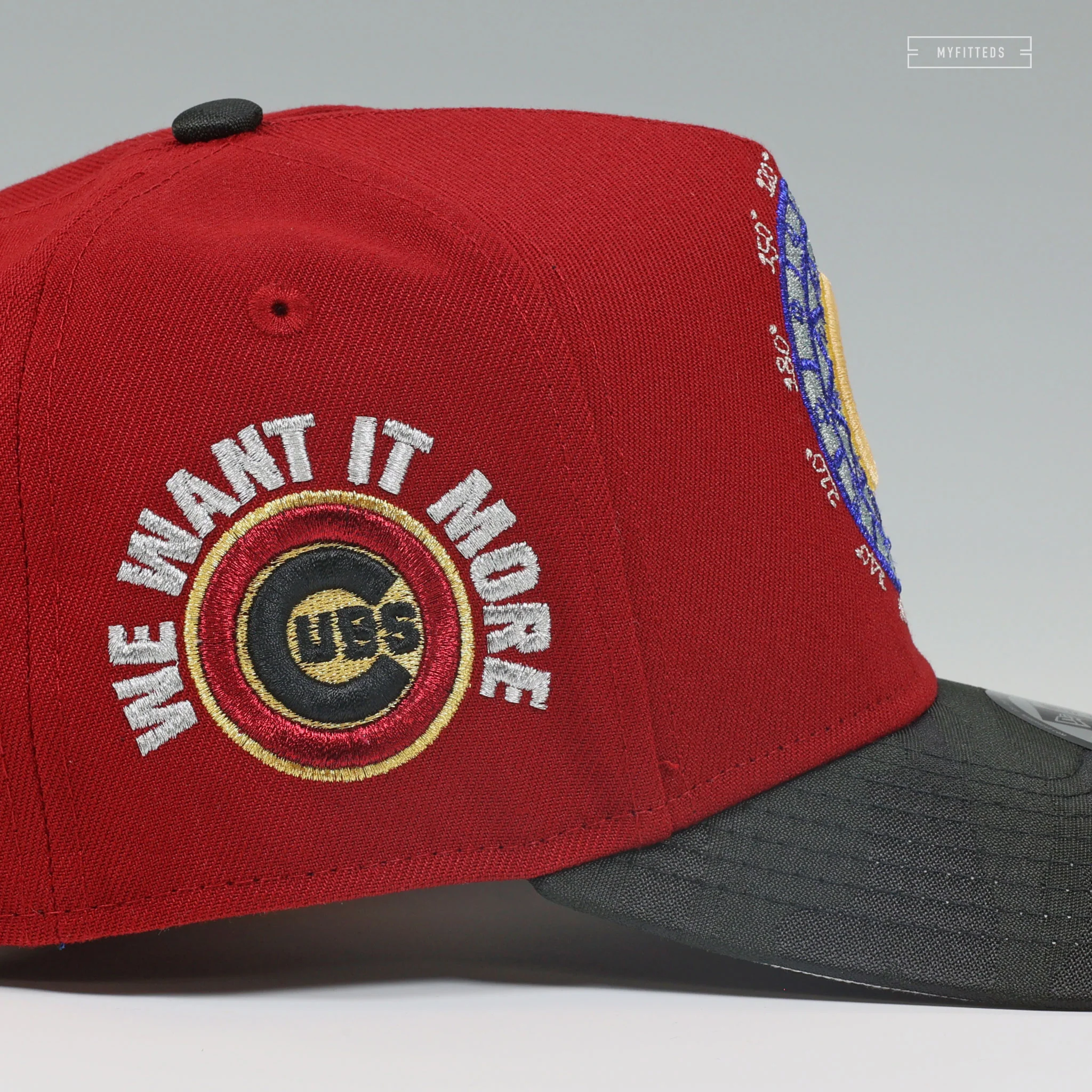 CHICAGO CUBS FULL METAL ALCHEMIST EDWARD ELRICH INSPIRED NEW ERA 9FIFTY A-FRAME SNAPBACK - Image 5