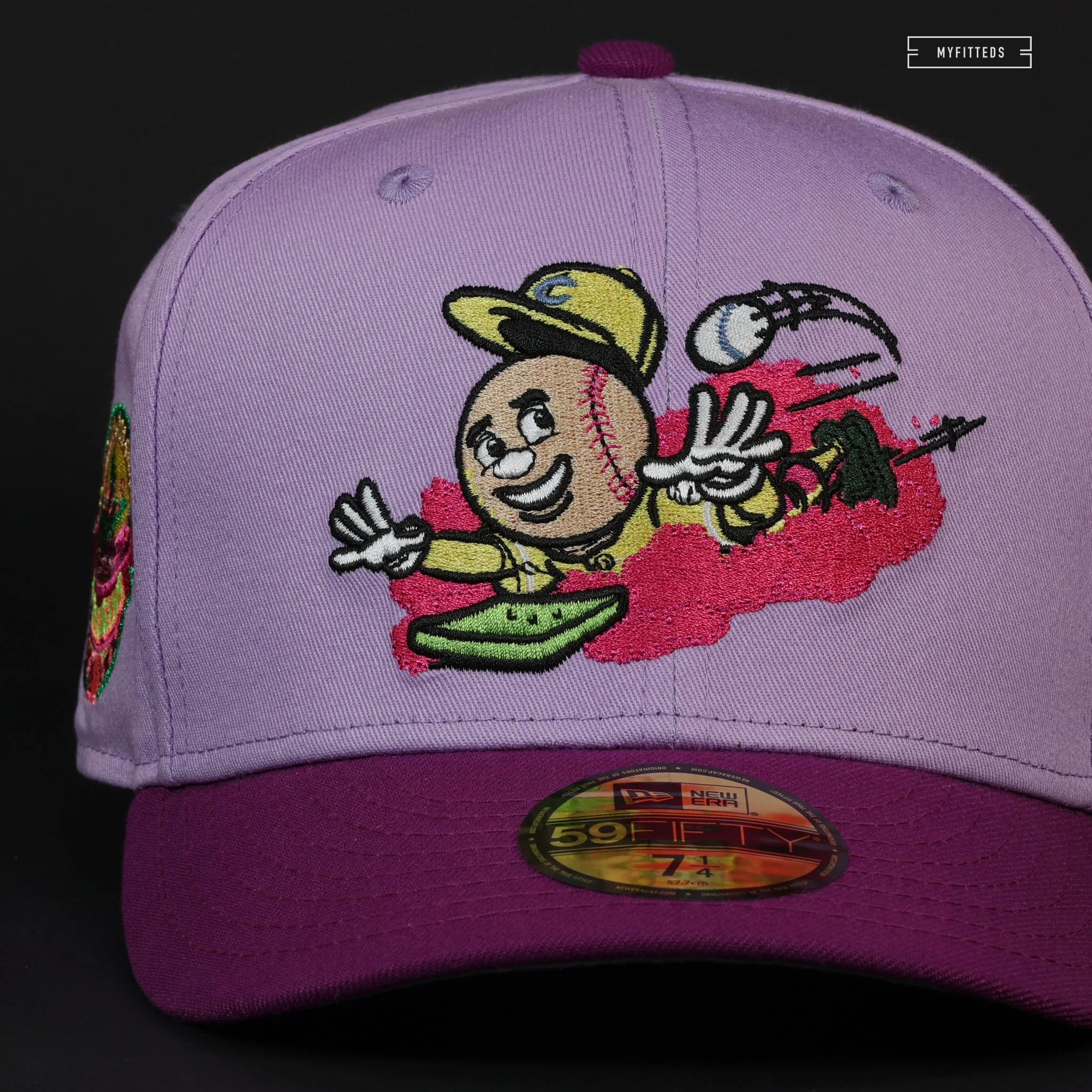 CINCINNATI REDS 1988 ALL STAR GAME WARIO INSPIRED NEW ERA FITTED CAP - Image 3
