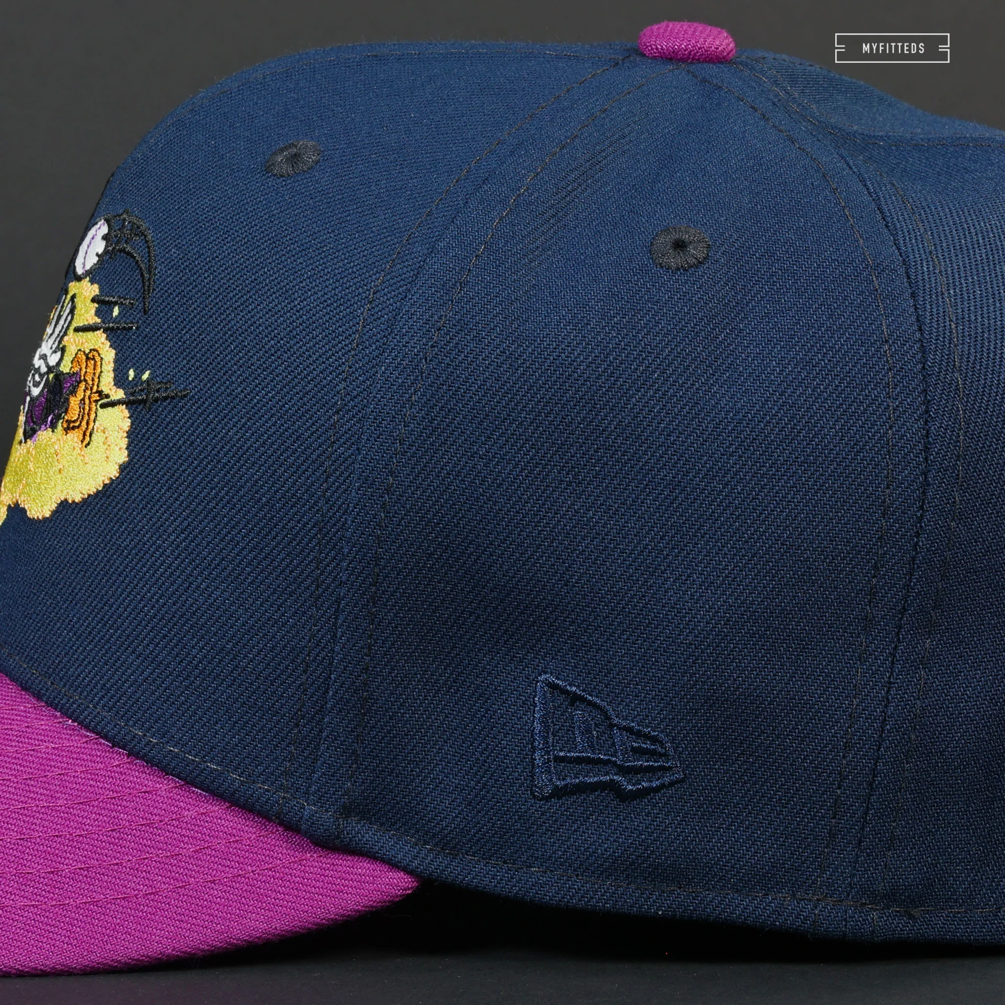 CINCINNATI REDS 2015 ALL STAR GAME ALTERNATE WALUIGI INSPIRED NEW ERA FITTED CAP - Image 5