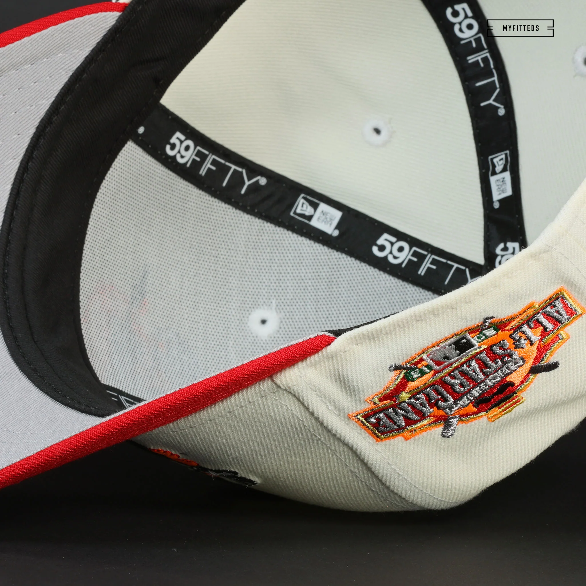 CINCINNATI REDS 2015 ALL STAR GAME FIRE FLOWER MARIO NEW ERA FITTED CAP - Image 5