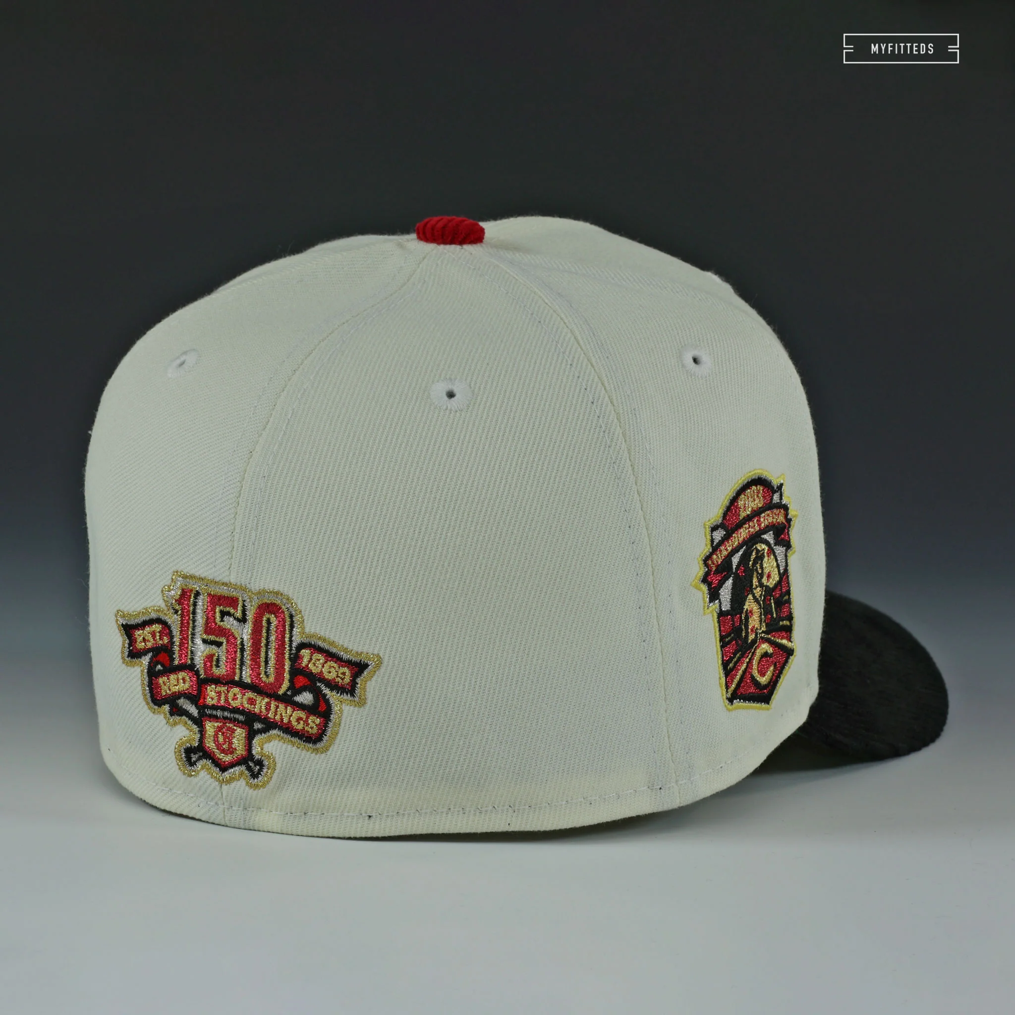 CINCINNATI REDS GREAT AMERICAN BALL PARK STADIUM EVENTS NEW ERA FITTED CAP - Image 4