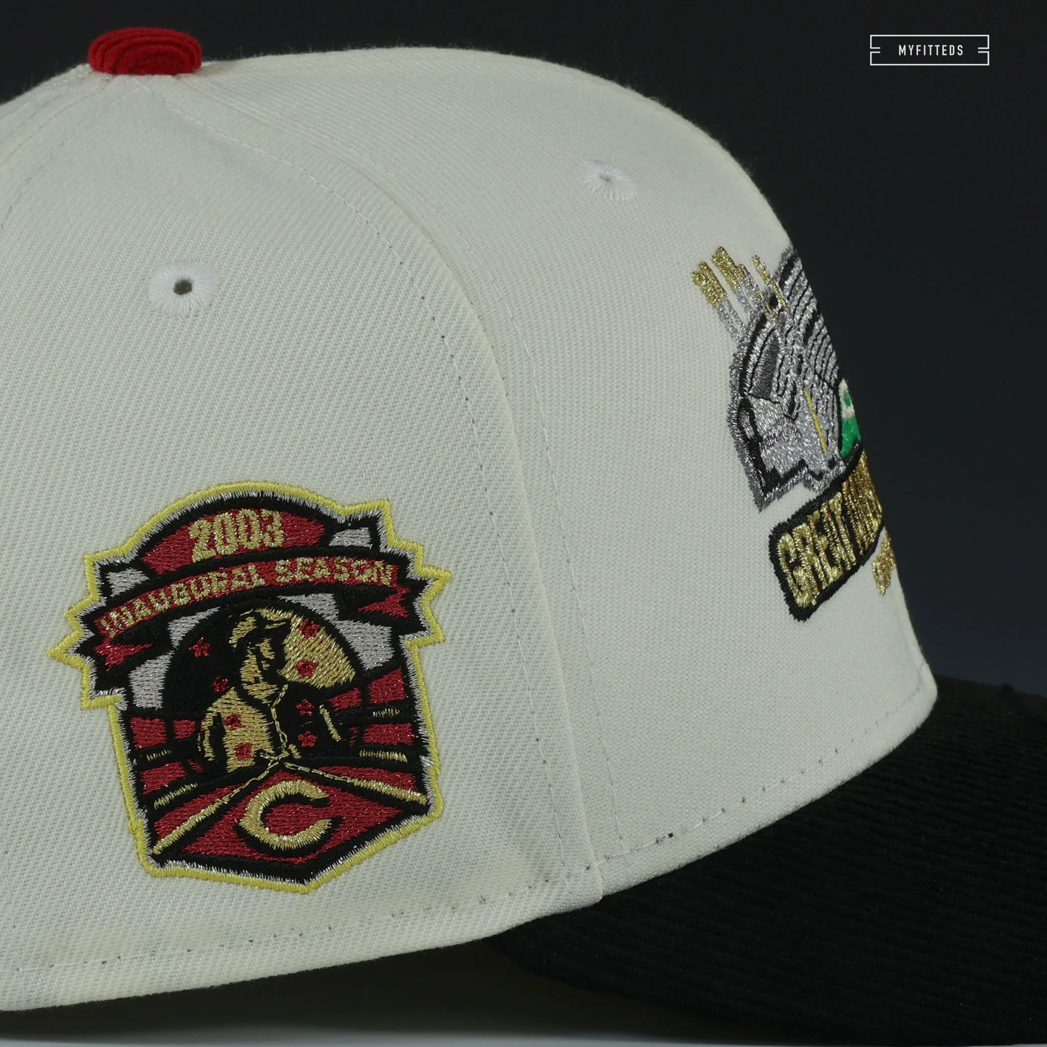 CINCINNATI REDS GREAT AMERICAN BALL PARK STADIUM EVENTS NEW ERA FITTED CAP - Image 5