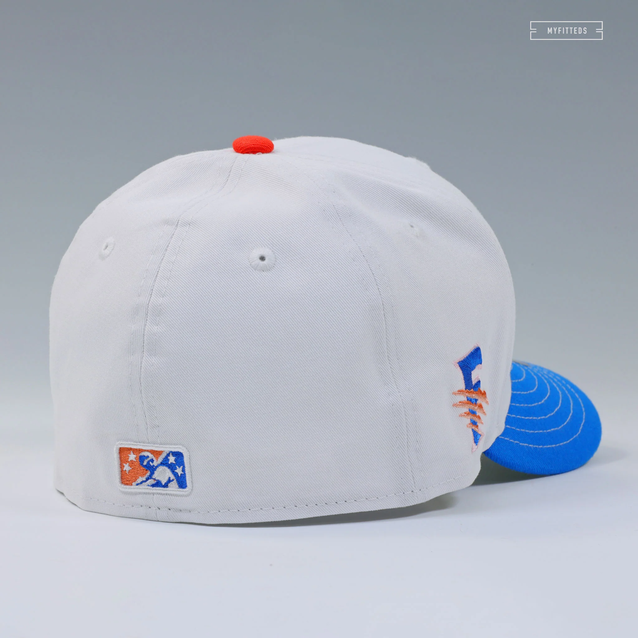 FRESNO GRIZZLIES "MEDICOM DUNK SB INSPIRED" NEW ERA FITTED CAP - Image 4