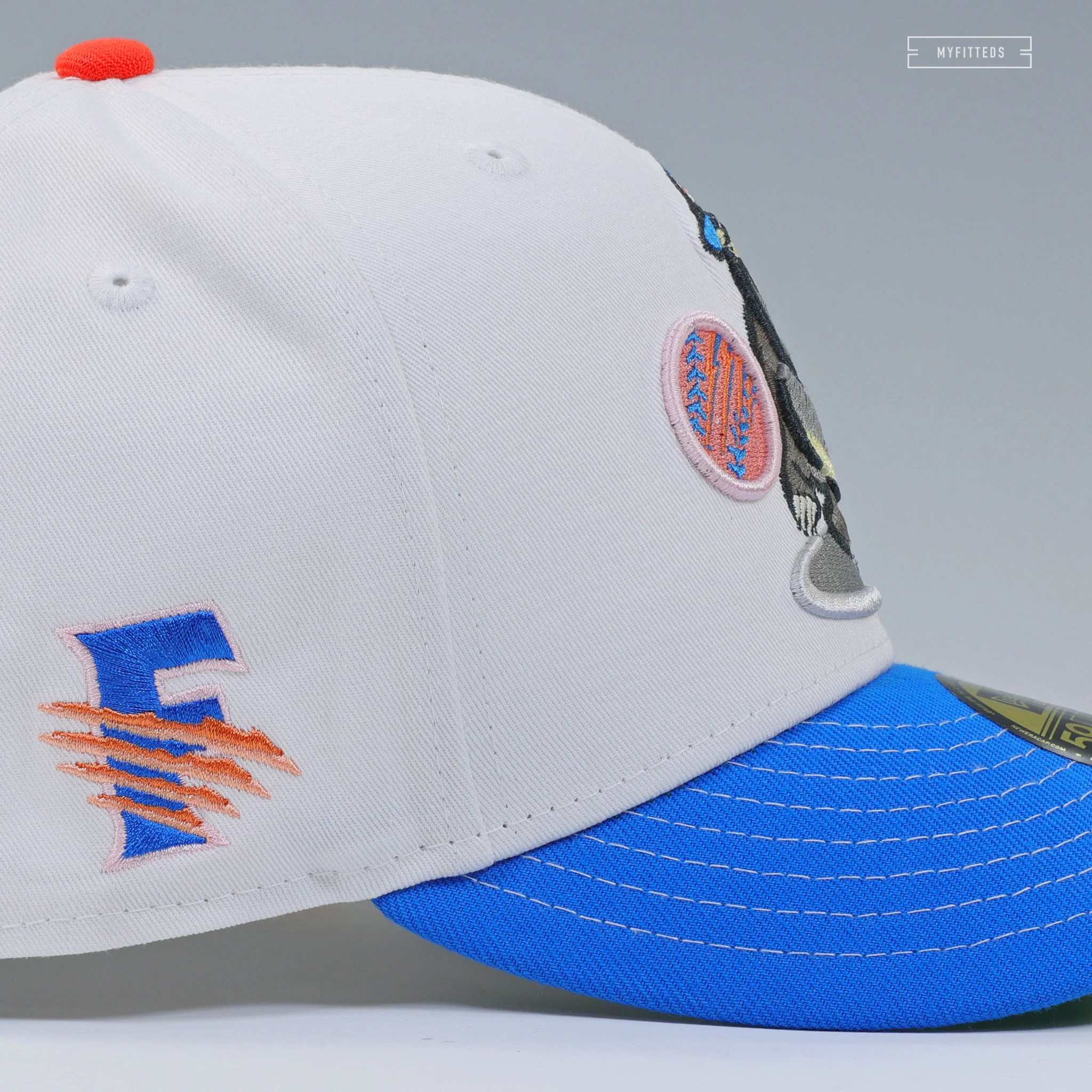 FRESNO GRIZZLIES "MEDICOM DUNK SB INSPIRED" NEW ERA FITTED CAP - Image 5