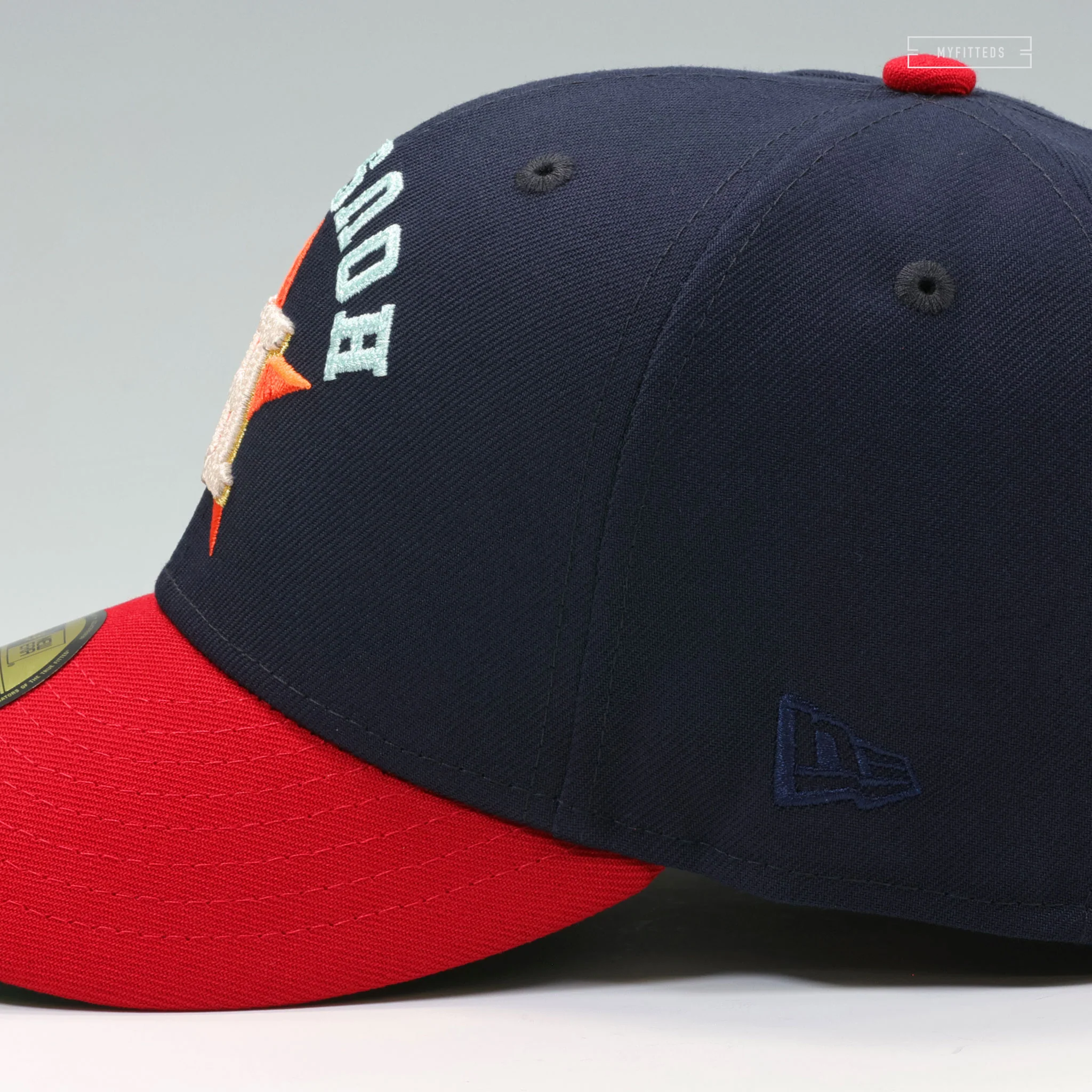 HOUSTON ASTROS 1962-1986 25TH SILVER ANNIVERSARY KATE'S JACKET INSPIRED NEW ERA FITTED CAP - Image 6