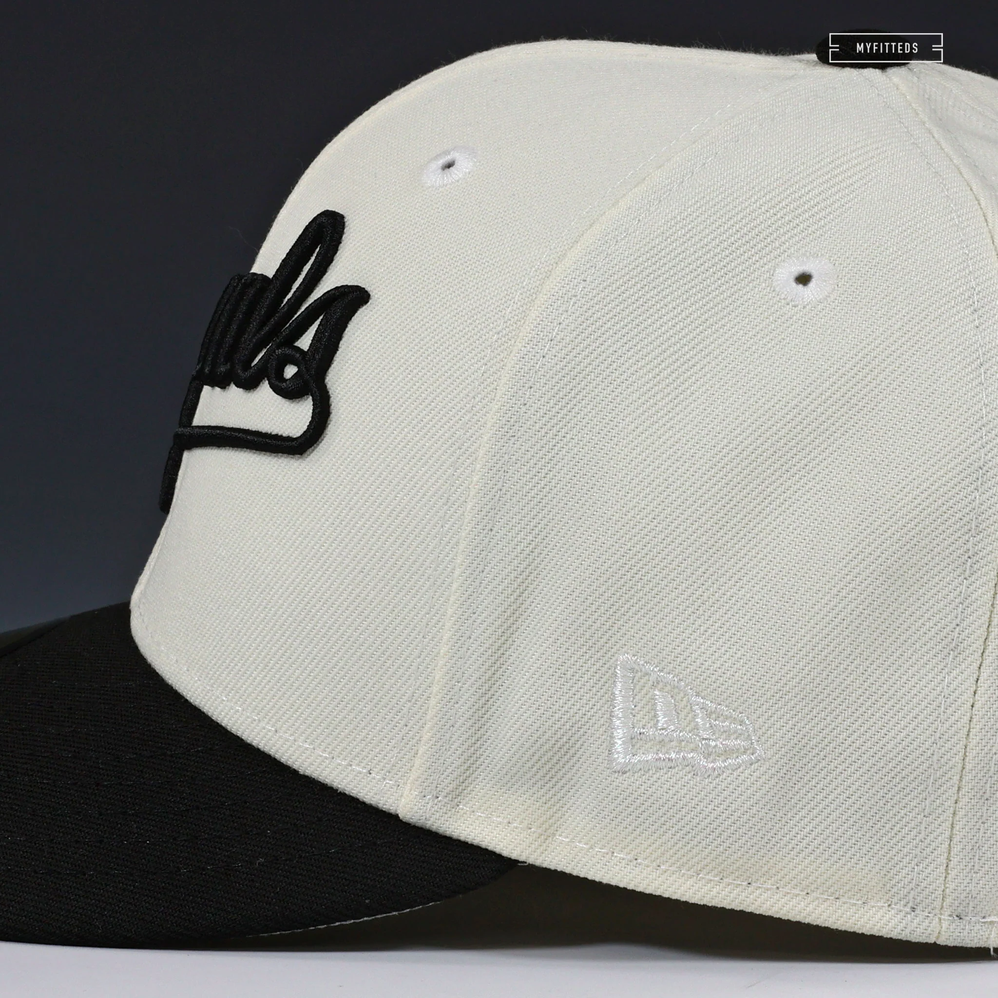 KANSAS CITY ROYALS RAISED ROYAL MR. MEN / MR. RUDE INSPIRED NEW ERA FITTED CAP - Image 5