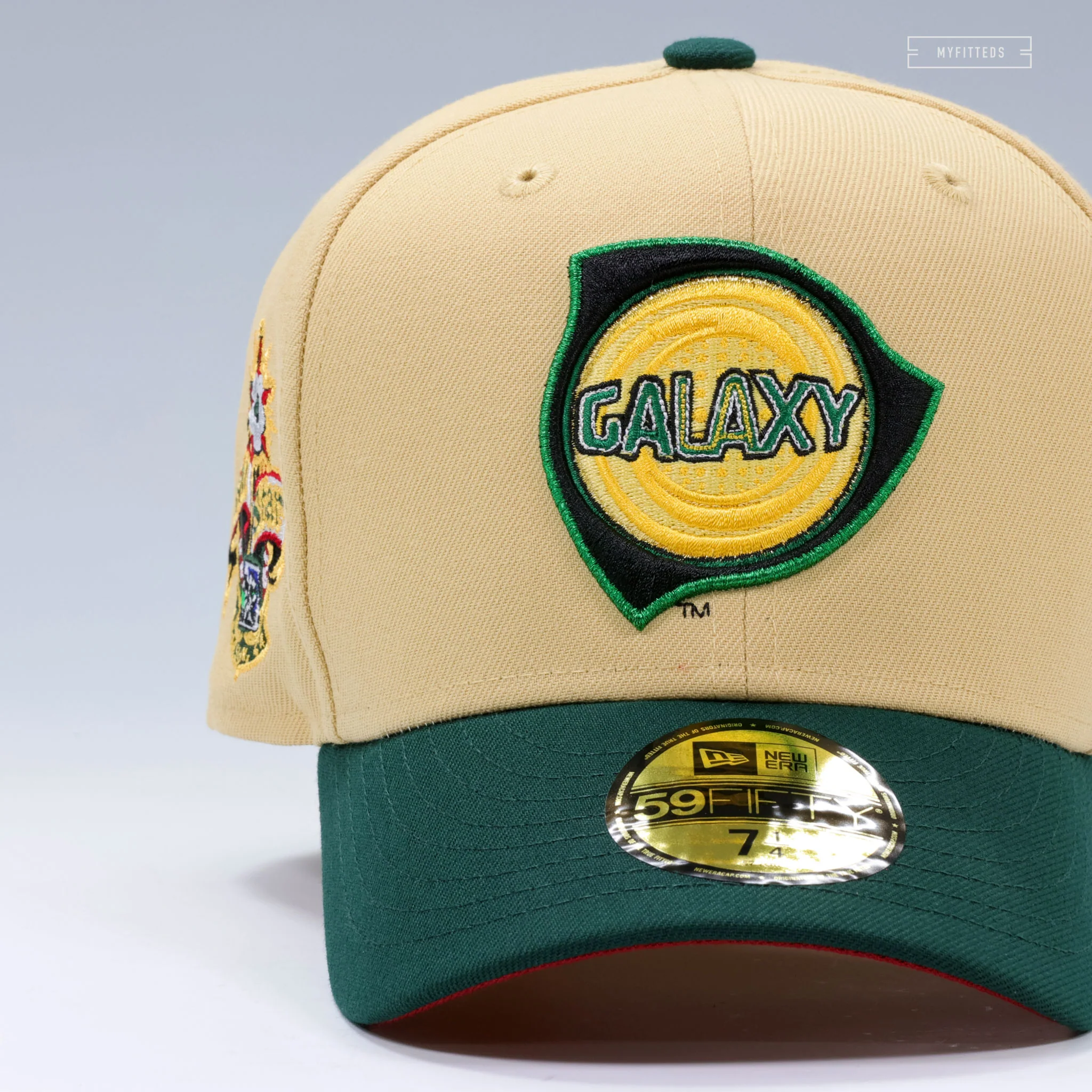 LOS ANGELES GALAXY 2003 MLS ALL-STAR GAME CARSON, CA. RETRO CAMPER PACK NEW ERA FITTED CAP - Image 3