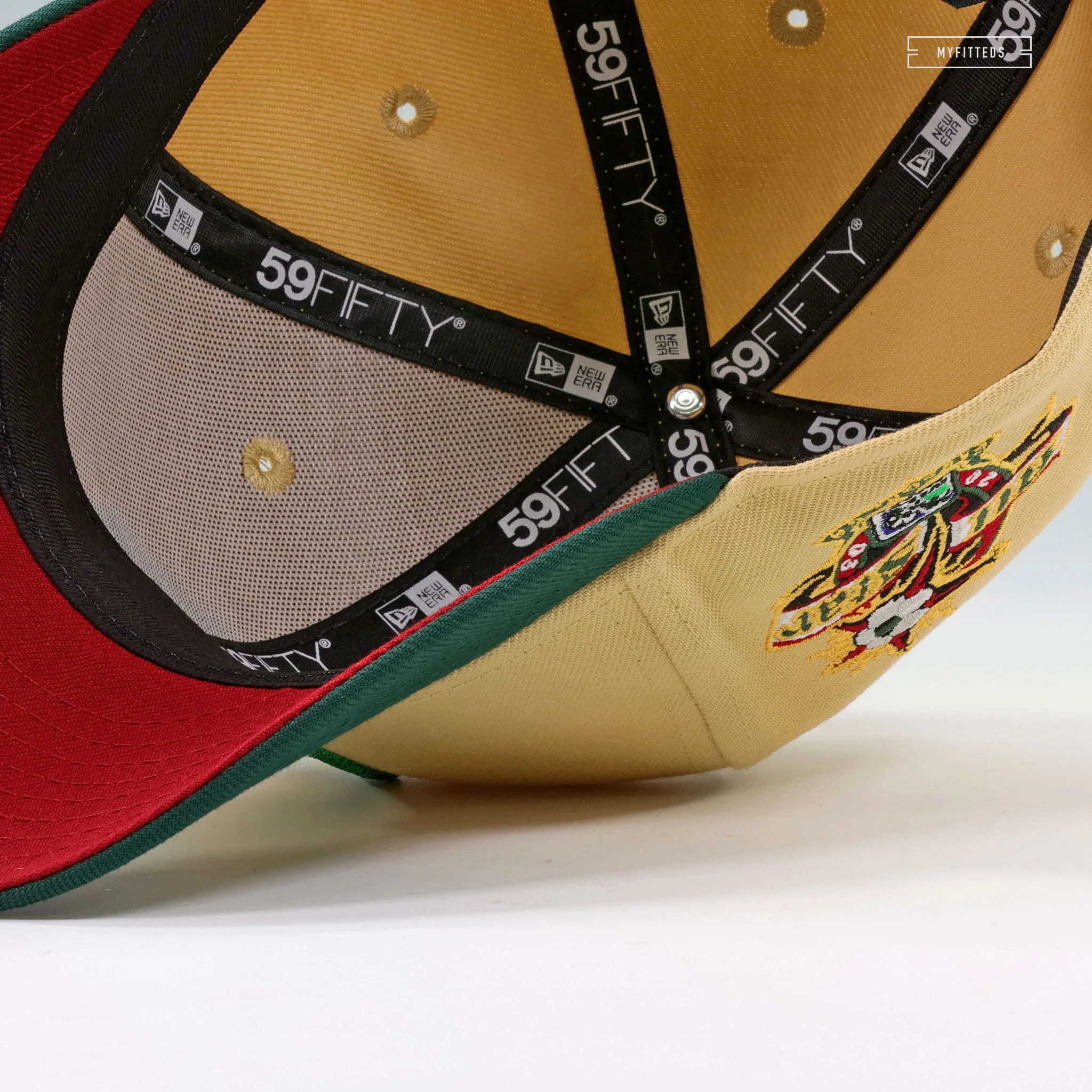 LOS ANGELES GALAXY 2003 MLS ALL-STAR GAME CARSON, CA. RETRO CAMPER PACK NEW ERA FITTED CAP - Image 7