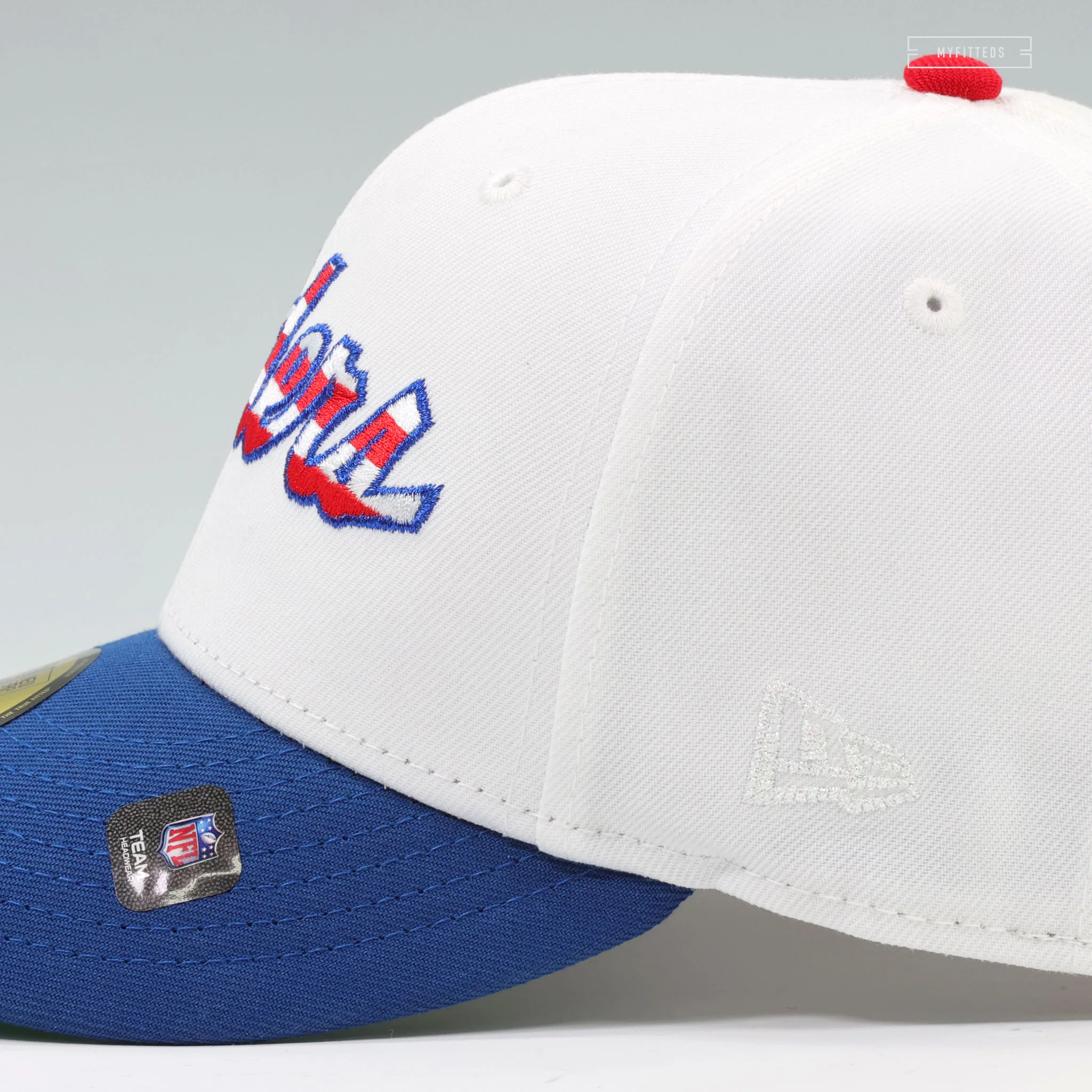 LOS ANGELES RAIDERS RAIDER NATION AMERICAN GLADIATORS INSPIRED NEW ERA FITTED CAP - Image 6