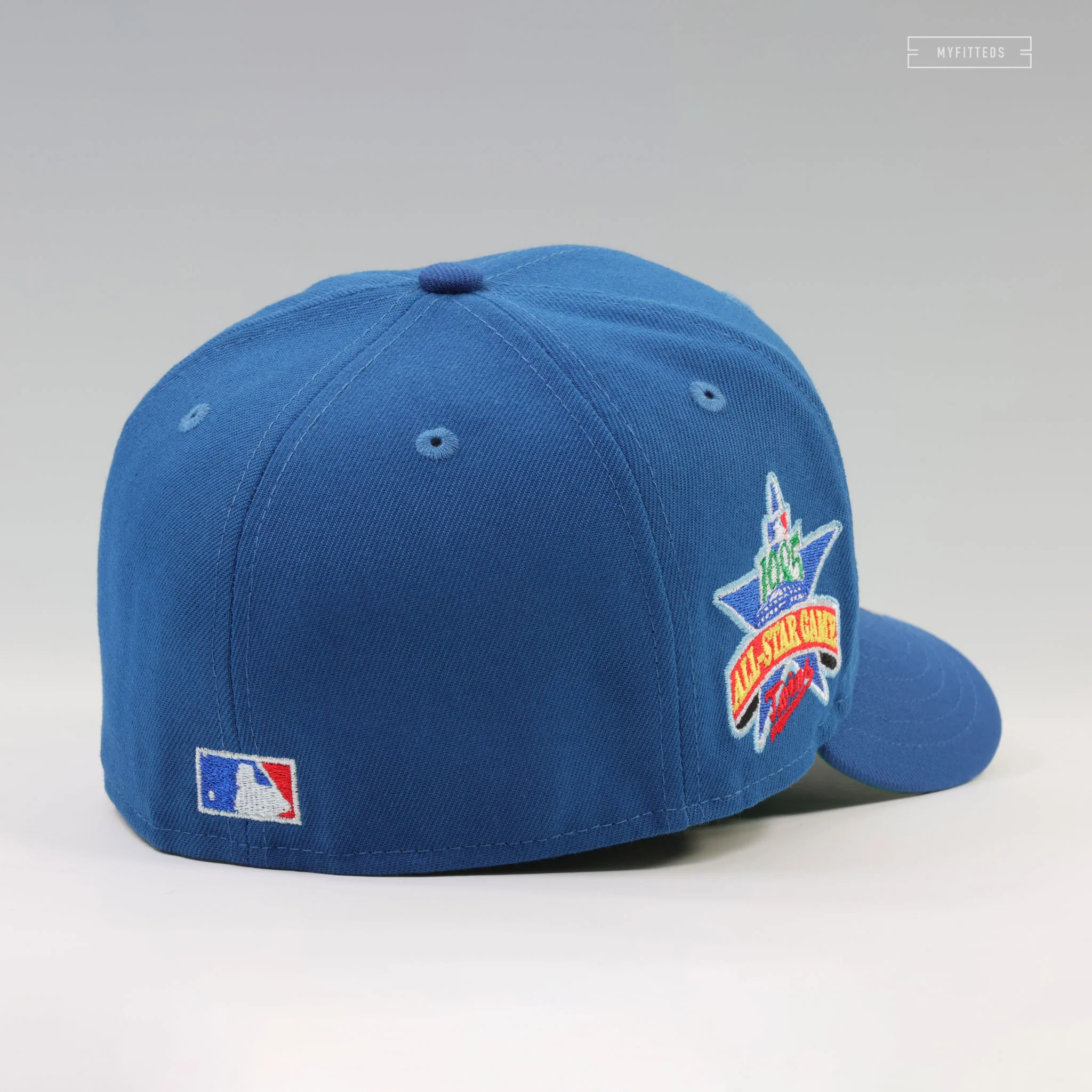 MINNESOTA TWINS 1985 MLB ALL-STAR GAME RETRO VINTAGE TWO TONE NEW ERA FITTED CAP - Image 4