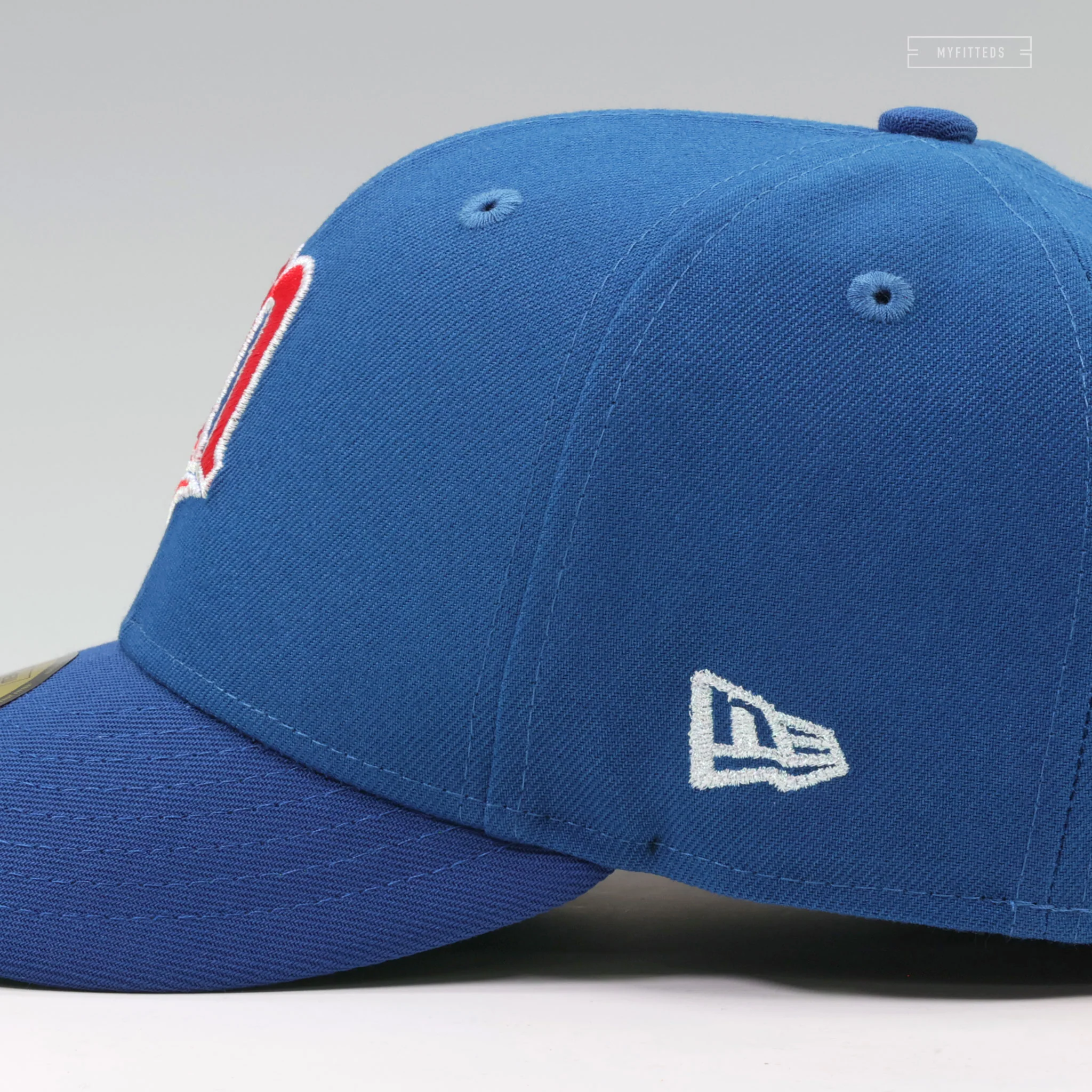 MINNESOTA TWINS 1985 MLB ALL-STAR GAME RETRO VINTAGE TWO TONE NEW ERA FITTED CAP - Image 5