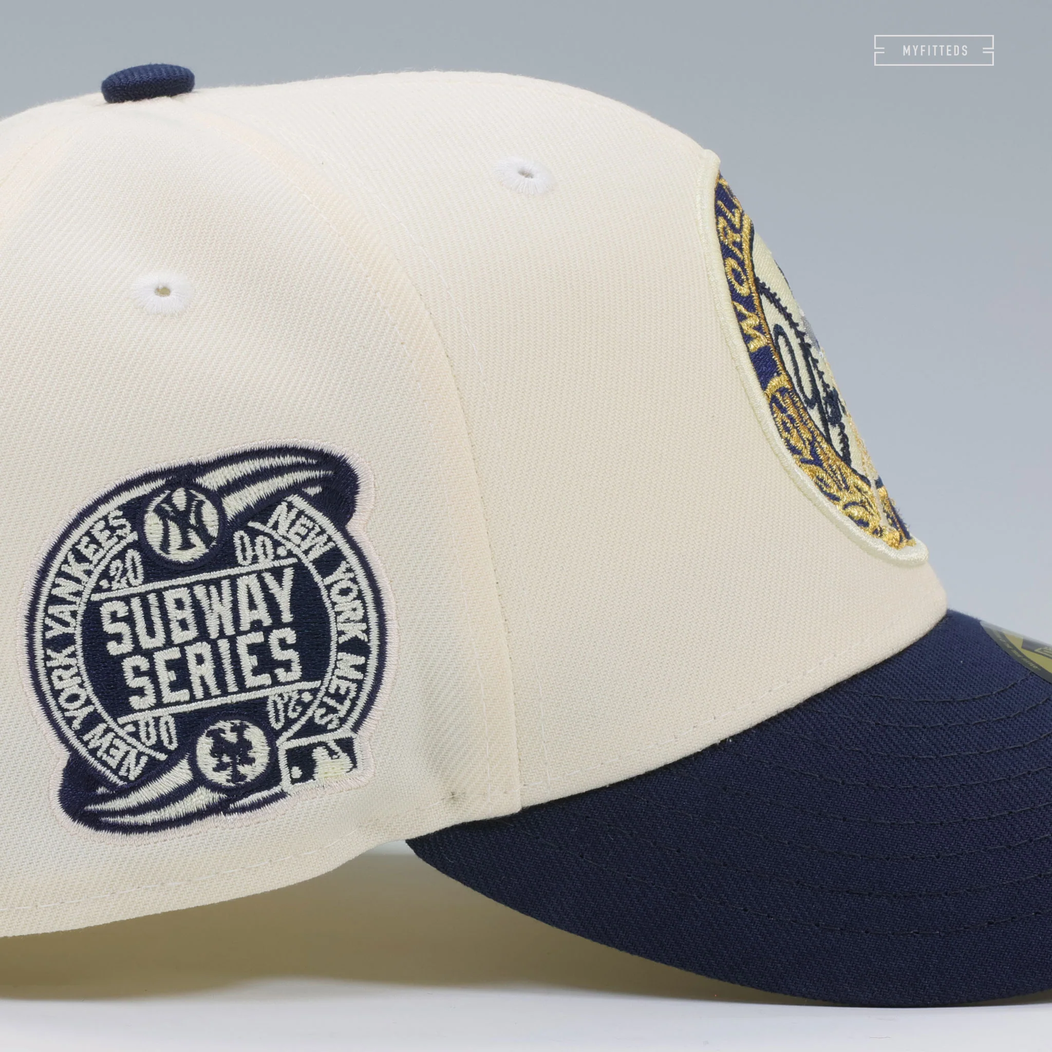 NEW YORK YANKEES 1949 WORLD SERIES 2000 WORLD SERIES AIMÉ LEON DORE INSPIRED NEW ERA FITTED CAP - Image 5
