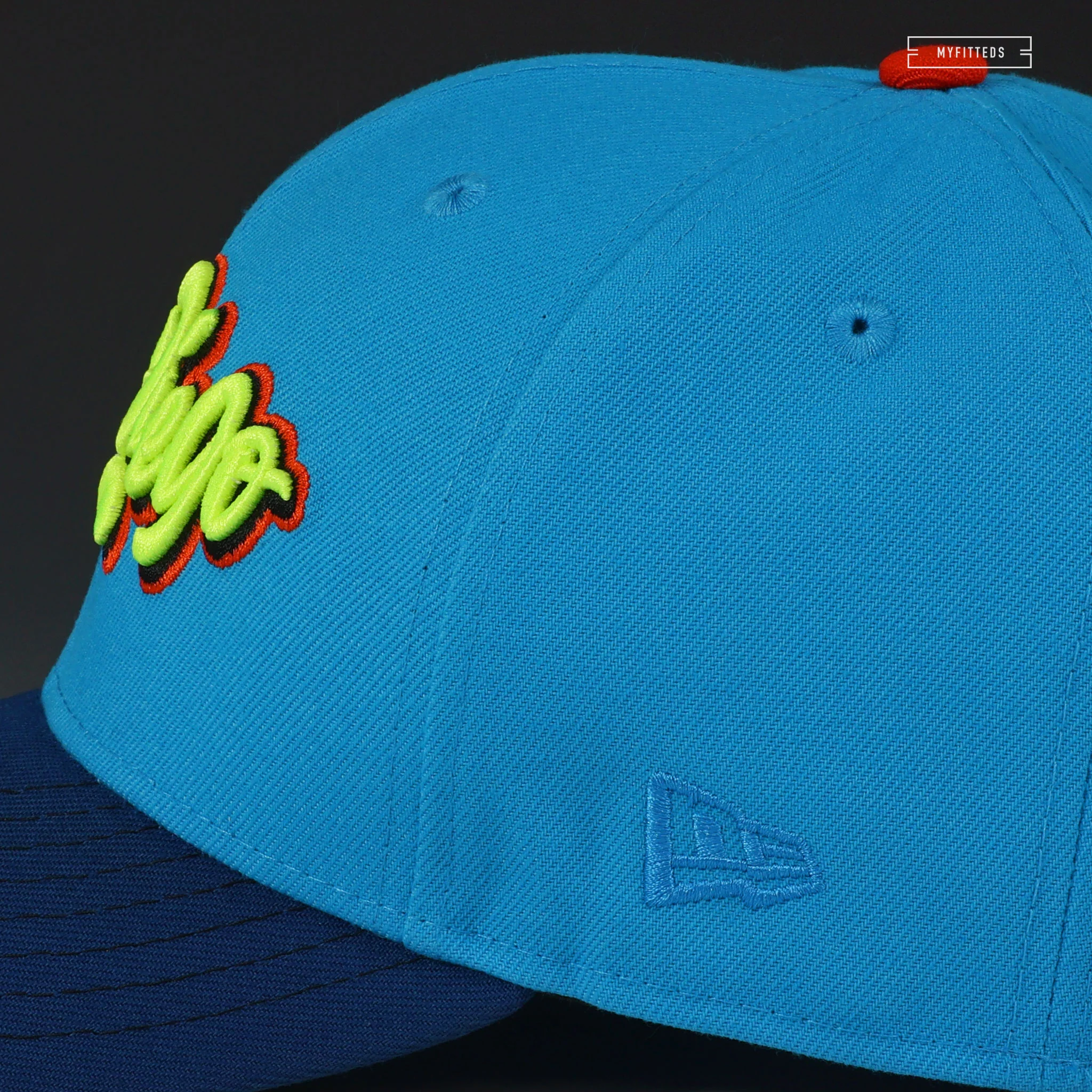 SAN DIEGO PADRES GRAFFITI "SKATE OR DIE SB INSPIRED" NEW ERA FITTED CAP - Image 5