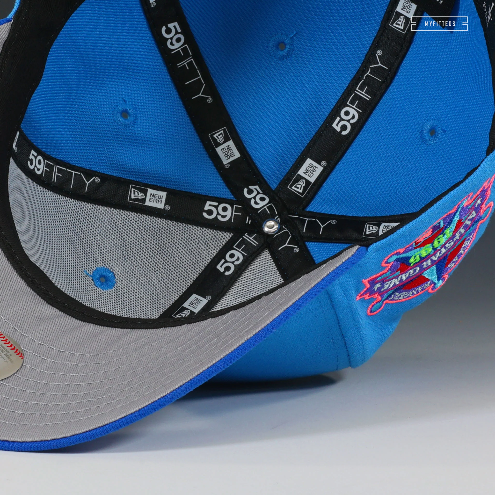 TEXAS RANGERS 1995 ALL-STAR GAME ARTEMIS FOWL, THE TIME PARADOX NEW ERA FITTED CAP - Image 7