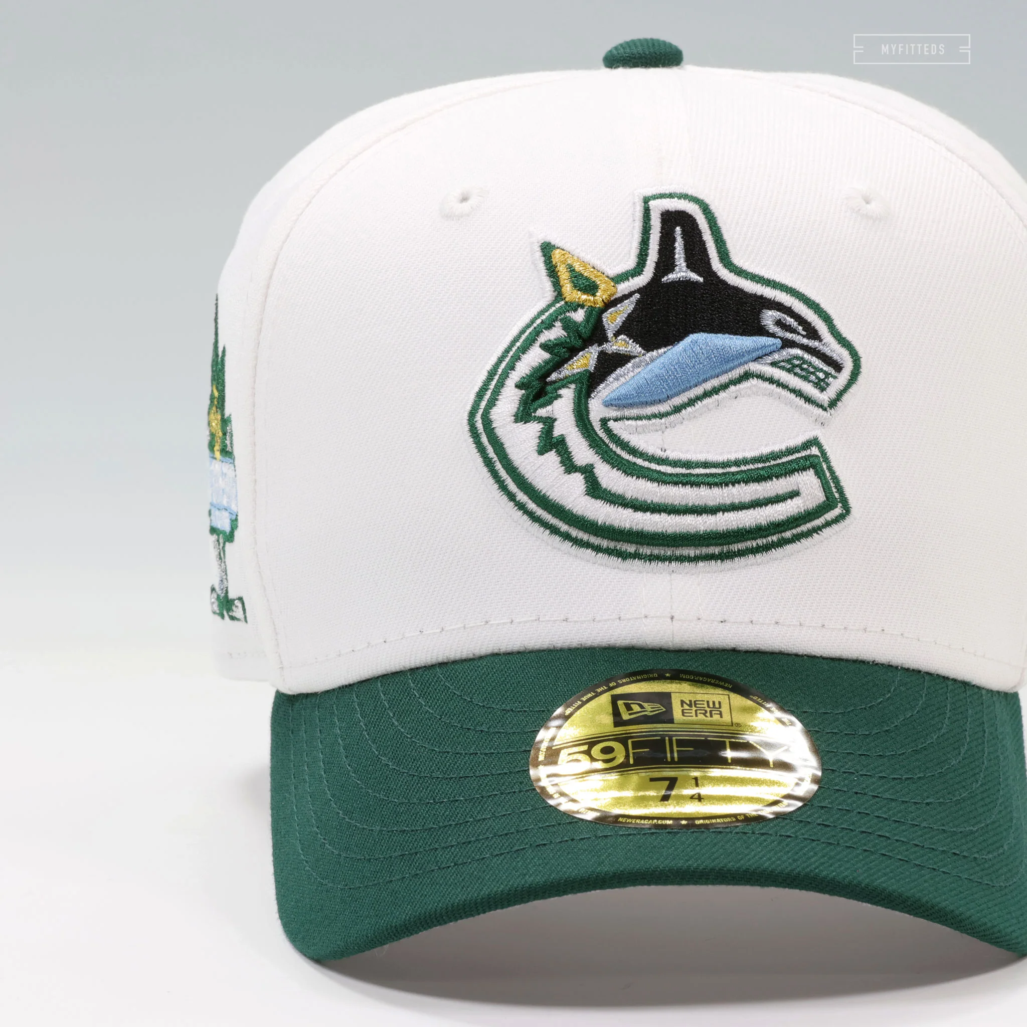 VANCOUVER CANUCKS 1998 NHL ASG 2026 FIFA WORLD CUP VANCOUVER POSTER INSPIRED NEW ERA CAP - Image 3