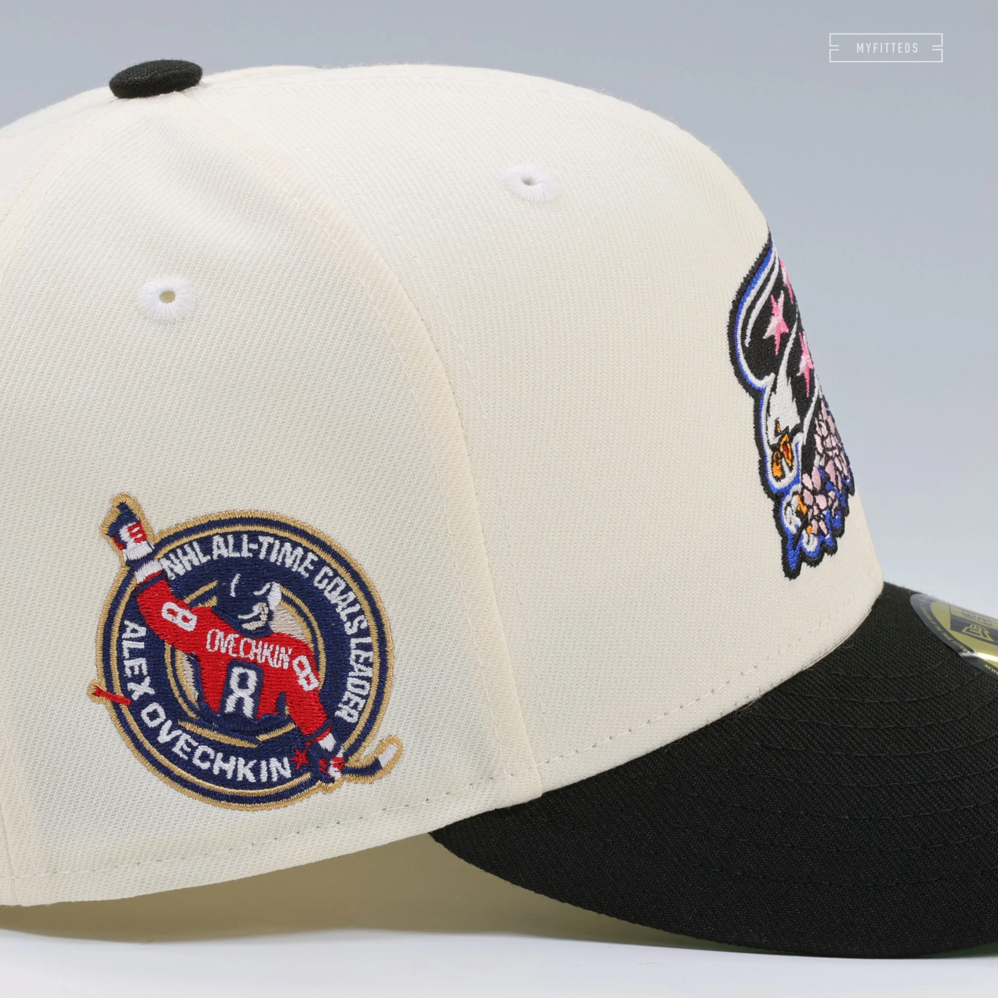 WASHINGTON CAPITALS SAKURA ALEX OVECHKIN ALL-TIME GOAL SCORED NEW ERA CAP - Image 4