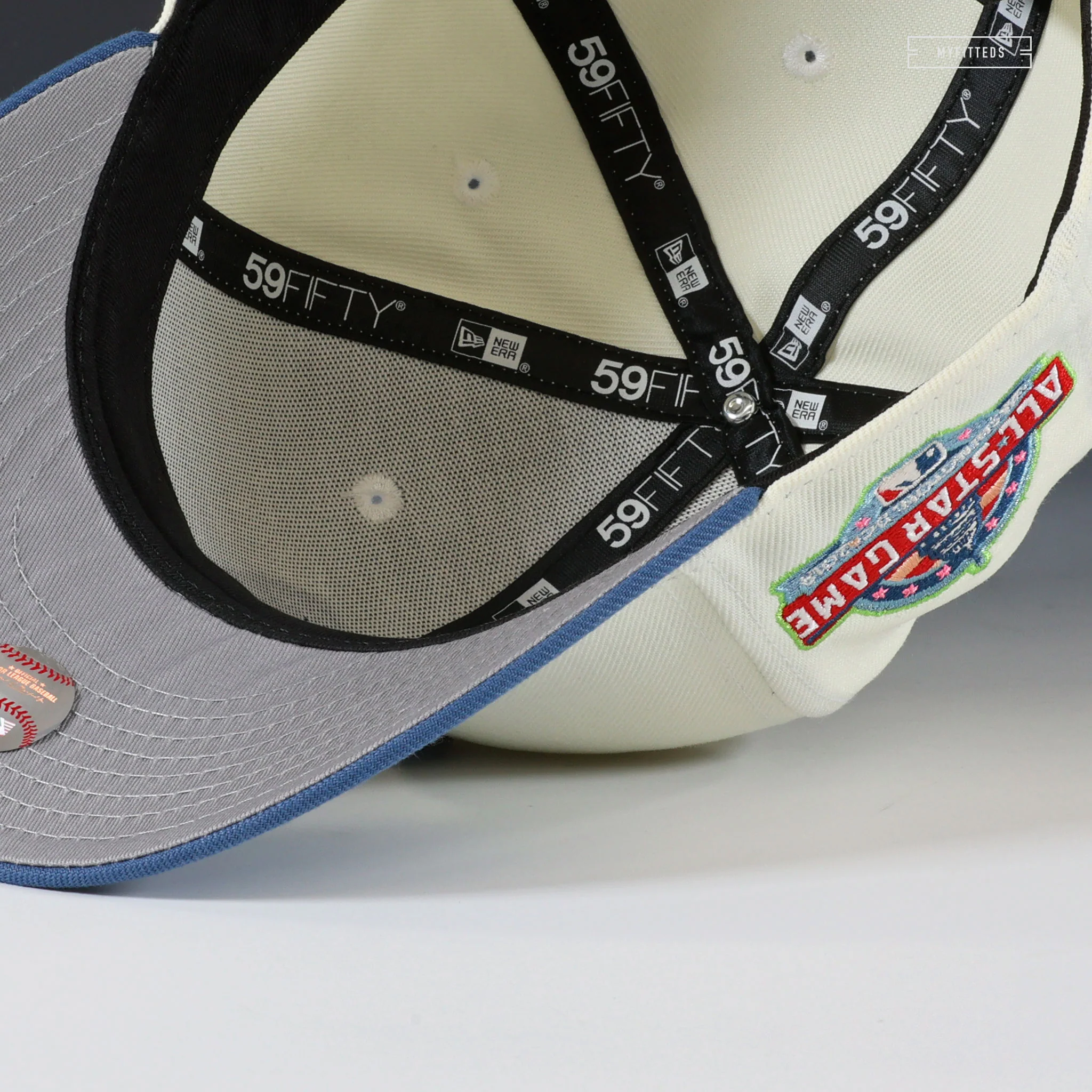 WASHINGTON NATIONALS 2018 ALL STAR GAME SUPER MARIO WONDER CARDS INSPIRED NEW ERA FITTED HAT - Image 7