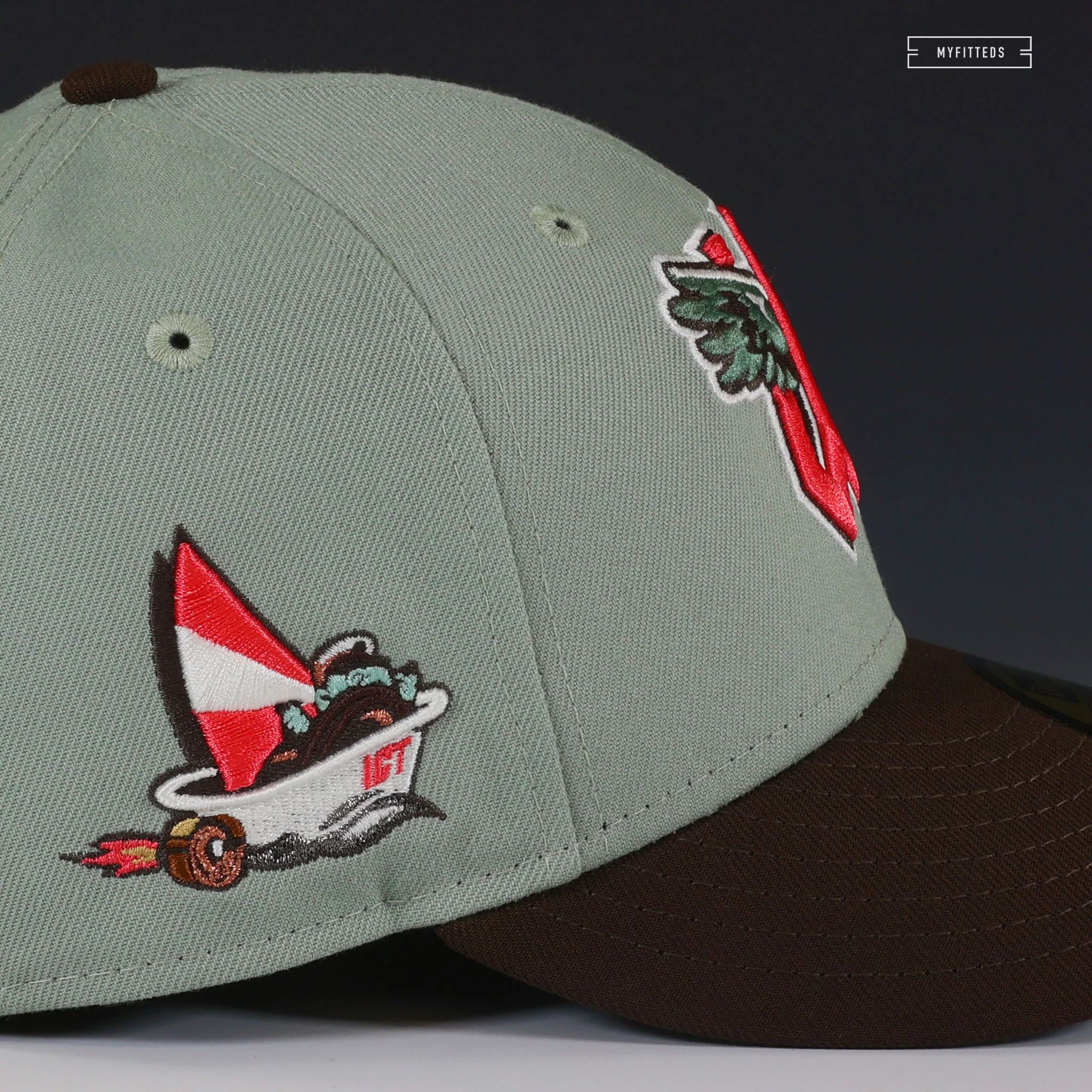 WICHITA WIND SURGE THE WILD ROBOT ESCAPES INSPIRED NEW ERA FITTED CAP - Image 7