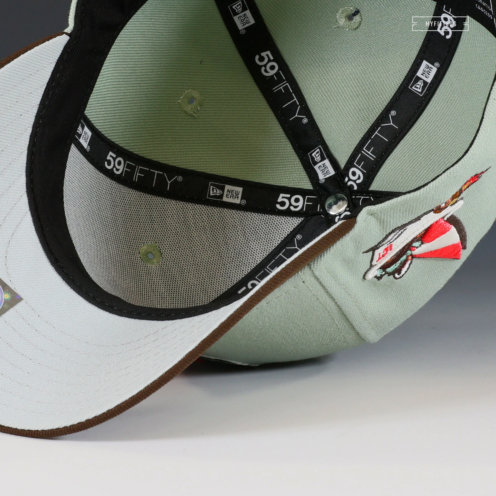 WICHITA WIND SURGE THE WILD ROBOT ESCAPES INSPIRED NEW ERA FITTED CAP - Image 8